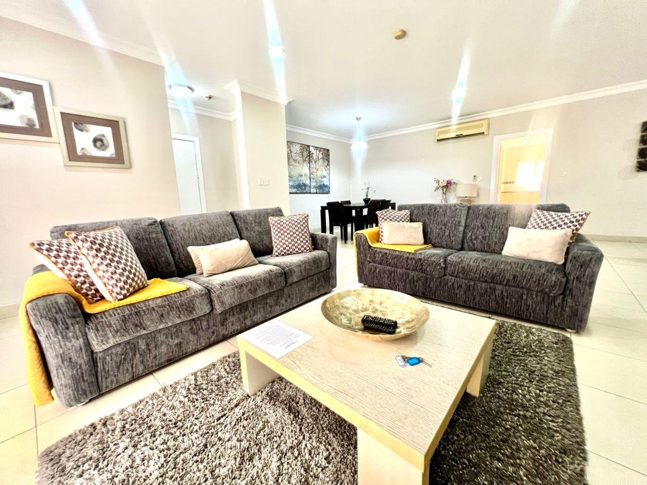 3 Bedroom furnished apartment
