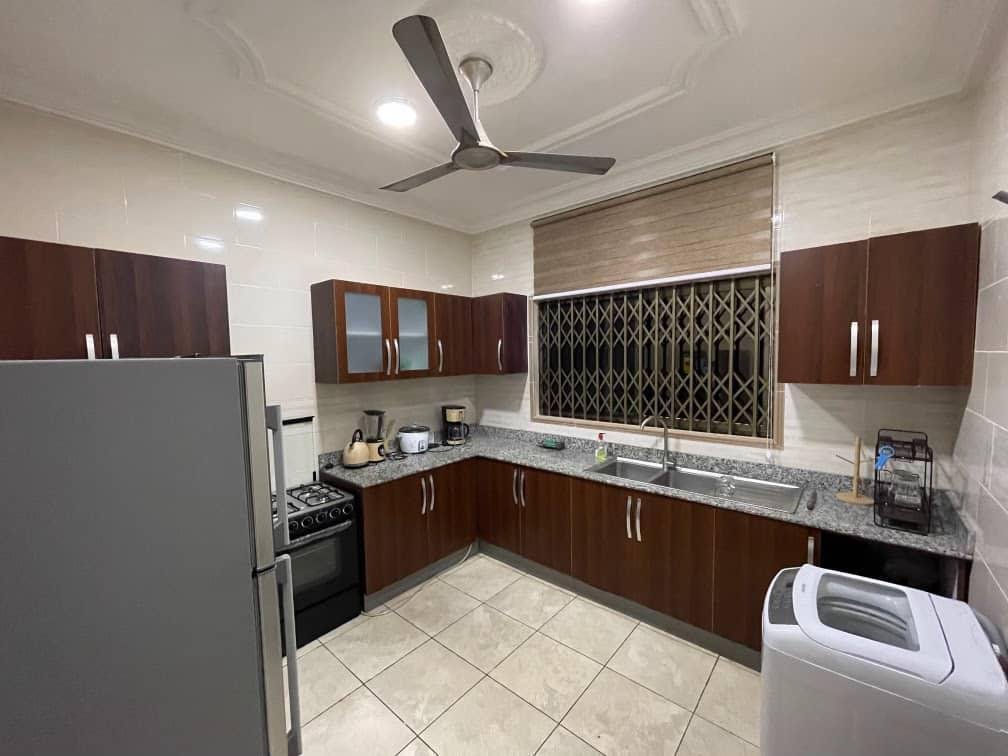Fully furnished 3-bedroom apartment at Tse-Addo