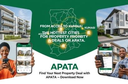 From Accra to Kumasi: The Hottest Cities for Property Deals on APATA